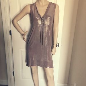 SOLD Marc by Marc Jacobs Silver Rose Dress M